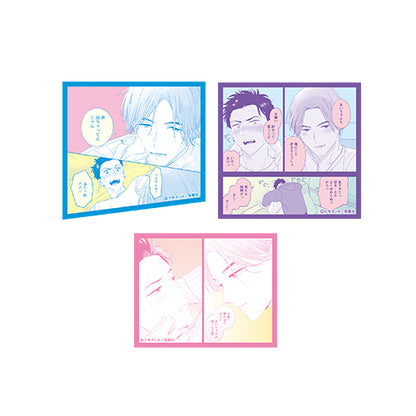 貼紙(3枚一組)／小木カンヌ〈Chillche 創刊1周年記念展〉