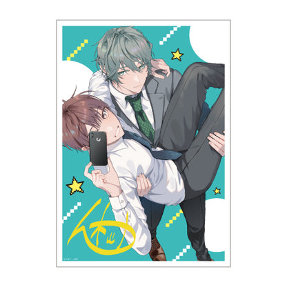 【グッズ】複製サイン入りA5アクリルプレート／ん村〈gateau展2026〉