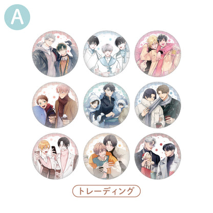 【グッズ】スノー缶バッジA：トレーディング全9種〈gateau展2026〉