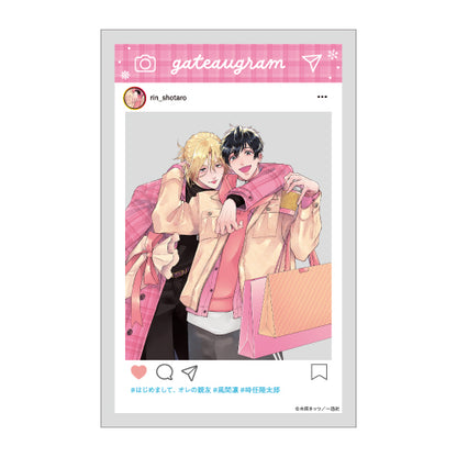 【グッズ】SNS風クリアカード／木田さっつ〈gateau展2026〉