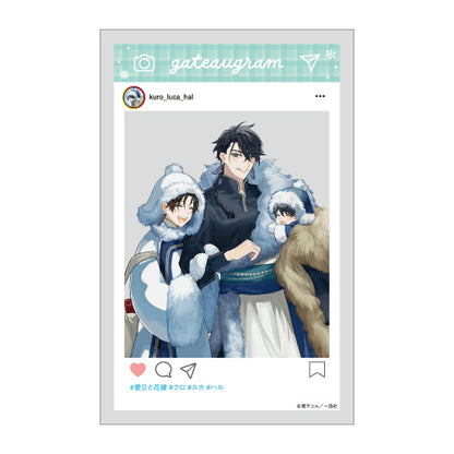 【グッズ】SNS風クリアカード／渚アユム〈gateau展2026〉