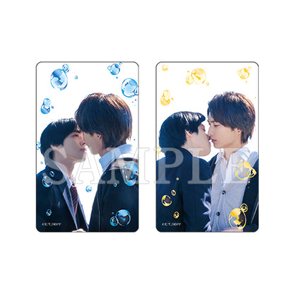 カラー箔押しクリアカードセット〈ドラマ「被写界深度」POPUP〉