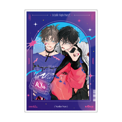 【数量限定・直筆サイン入】A4アクリルプレート／稔ねんこ〈リキューレ10周年記念展〉