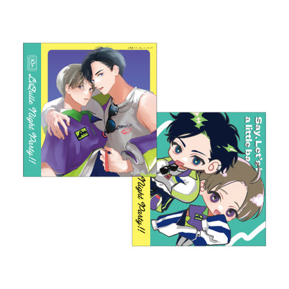 【グッズ】レコードジャケット風イラストカードセット／栗原カナ〈リキューレ10周年記念展〉