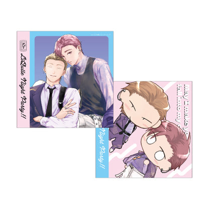 【グッズ】レコードジャケット風イラストカードセット／くれの又秋〈リキューレ10周年記念展〉