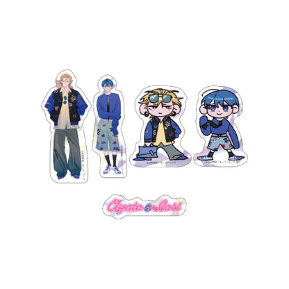 【グッズ】ホロステッカーセット／沖田有帆〈リキューレ10周年記念展〉