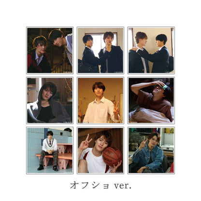 壓克力小卡（花絮照ver.）：隨機共10款〈「未成年」期間限定活動〉