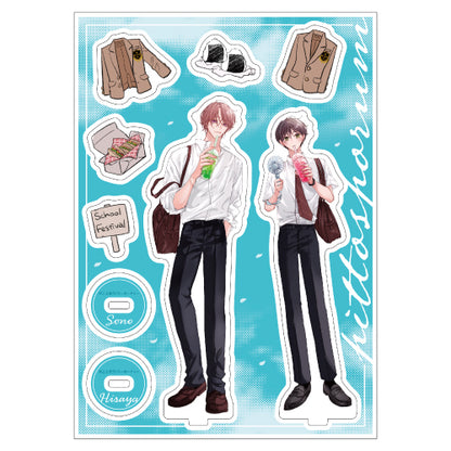 【グッズ】パーツ付描き下ろしアクリルスタンド〈三上志乃先生「ピットスポルム 五葉」発売記念〉