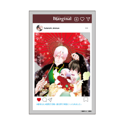 SNS風透卡：藤咲もえ（Comic Marginal 5周年紀念特展 at 漫畫展 台灣）
