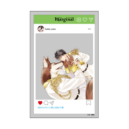 SNS風透卡：慧（Comic Marginal 5周年紀念特展 at 漫畫展 台灣）