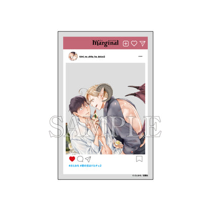 SNS風透卡：さとみち （Comic Marginal 6周年紀念特展 at 漫畫展 台灣）