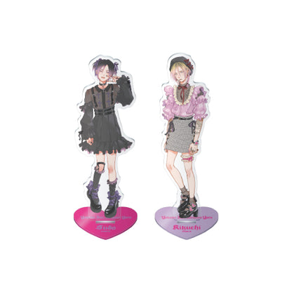 Anime stand -up set foster dogs, tossing night (Sugo & Kikuchi) <Onblue exclusive peripherals "